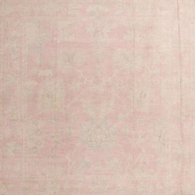 Tapis abstrait moderne 4346, Carré 4 pi
