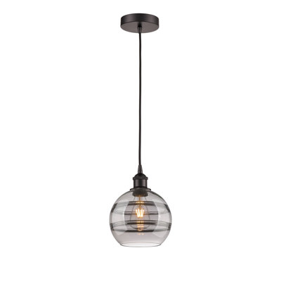 Edison Bienes 1 Light Cord Hung Pendant-616-G556