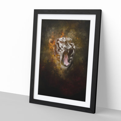 Tiger Roar - Picture Frame Graphic Art