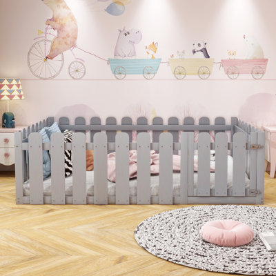 Jutta Solid Wood Bed