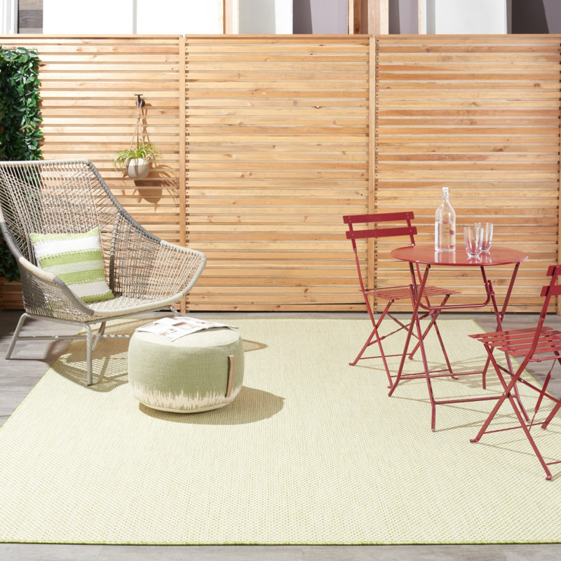 Mccune Indoor / Outdoor Rug, Rectangle 9' x 12'
