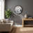 Alpine Modernist Roman Wall Clock