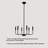 6-Light Dimmable Classic Chandelier-769581010