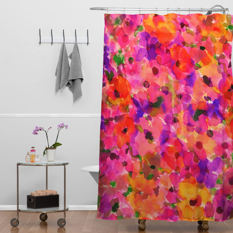 Amy Sia Floral Shower Curtain