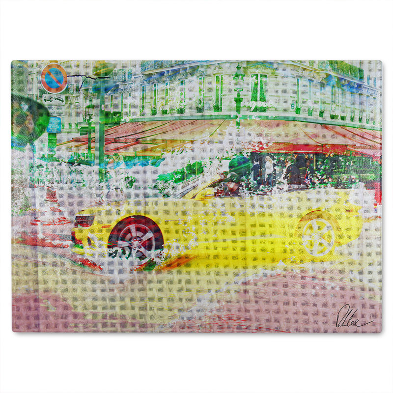 Champs Elysees Camero Glass Chopping Board