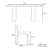 French retro simple rectangular dining table set-107362595