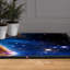 Tapis rectangulaire Divyan avec envers antidérapant-1079400958