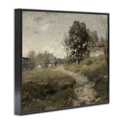 Giclée encadrée de style campagne rétro vintage, design par Riley B