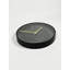 Horloge murale décorative élégante, 11,8 pouces de diamètre, noir et jaune | 100% plastique durable avec couvercle en verre véritable, épaisseur de 1,8 pouce | Parfait pour la maison, le bureau ou la cuisine, design moderne et facile à lire-105527694