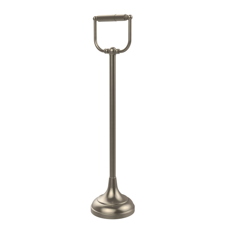 Porte-papier hygiénique debout Gober, Étain antique