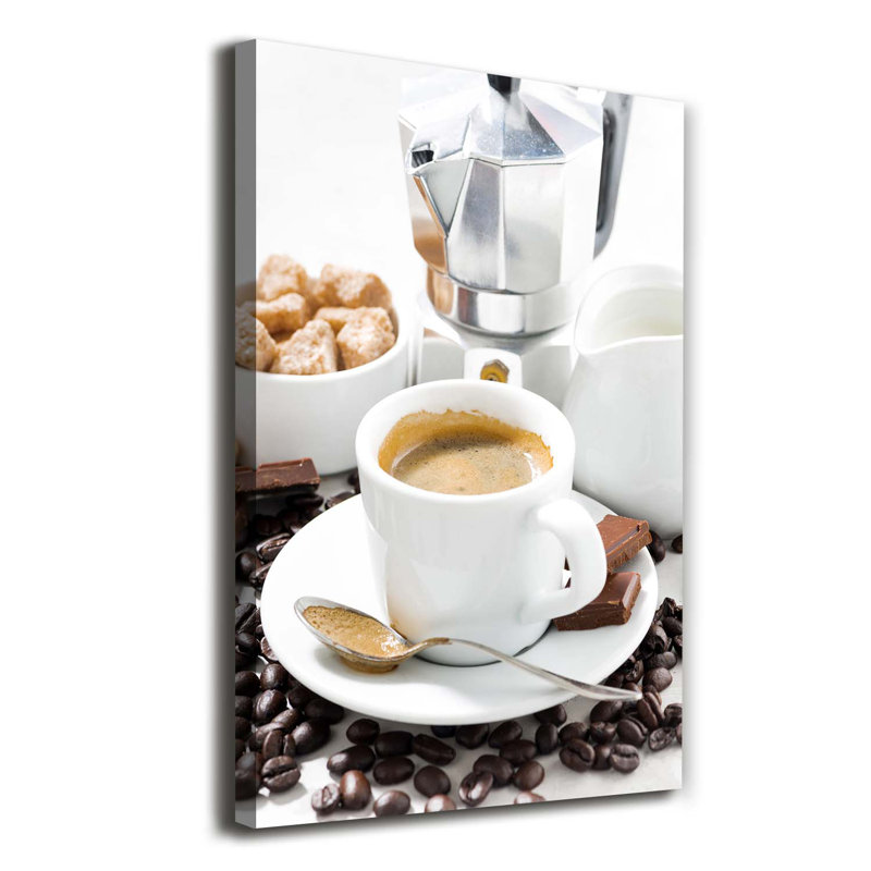 Cup Of Coffee - Wrapped Canvas Print