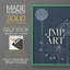 Impression graphique Alliums I - bois massif-816013938-816013942