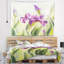 Dancing irises tapisserie Floral-28484016