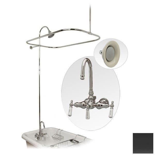 Complete Shower System, Black Matte