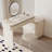 Makeup Vanity with Light mirror,5 drawers,Power Outlet
