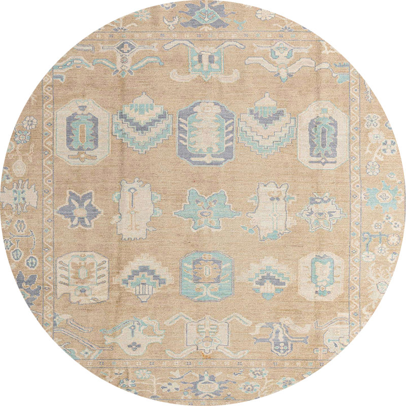 Tapis abstrait moderne 4603, Rond 4 pi