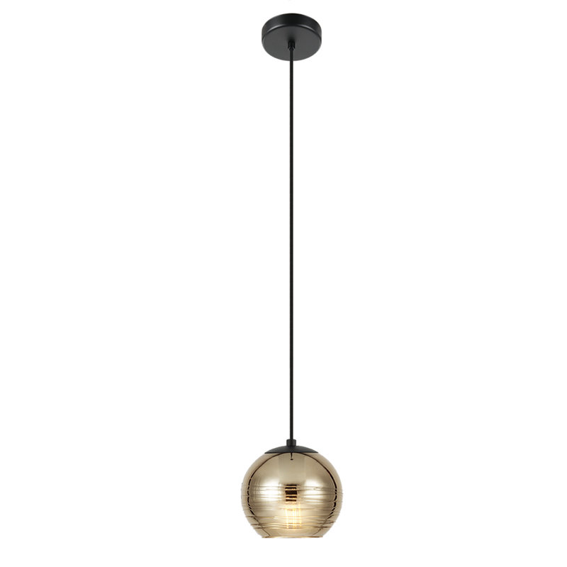 Luminaire suspendu sphérique 1 lumière Calsbeck