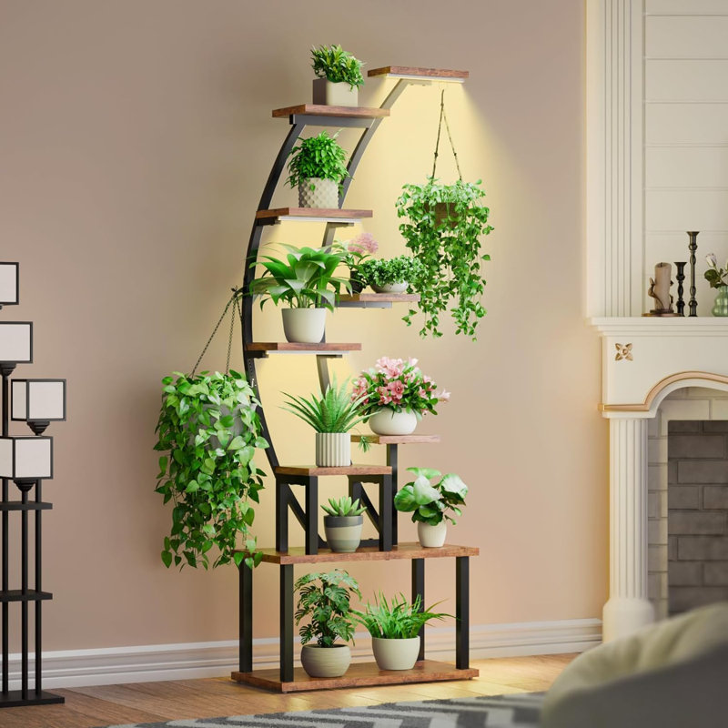 Elvia Plant Stand, Black