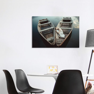 Boats 1 Piece Wrapped Canvas Wall Art