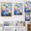 Impression sur toile encadrée «Sangrey Blue Mauve»-921673265-921673271