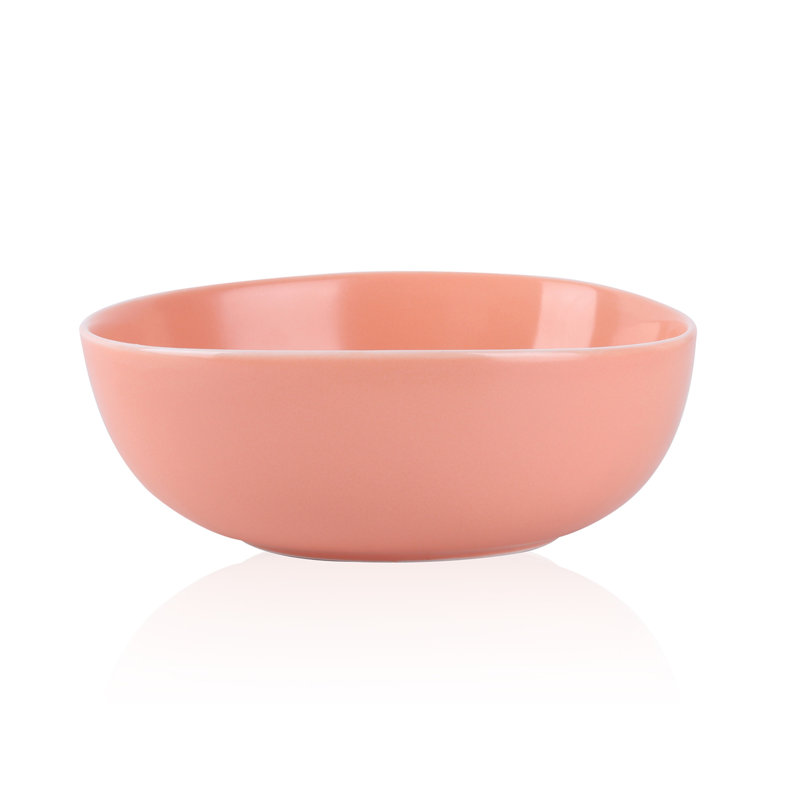 Stone Lain Delilah Bowl Set Porcelain, Peach