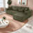 Comfortable Modular Sofas, Plush Chenille, Minimalist Sleeper For Home