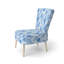 Chaise d'appoint Abstract - Blue Breeze-456927099