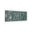 Frank Lloyd Wright Coonley, plaque moderne, standard, 1 ligne-126347719-126076900-126011979