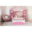 Lit en bois avec tablette de rangement, lit plateforme simple Dreamy