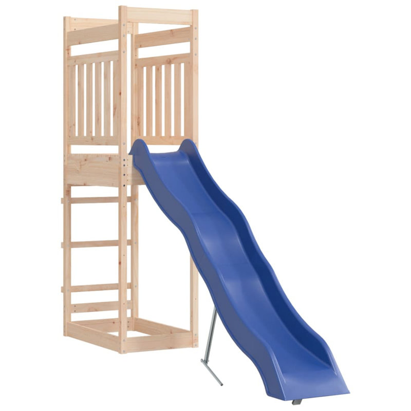 VidaXL Pine Swing Set with 1 Slide(s)