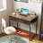 Small Desk With Fabric Drawers- For Bedroom, Vanity Desk With Storage, Home Office Computer Desk For Small Spaces, Modern Work Writing Study Table-1452400590-1452400582