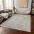 Machine Washable Indoor/Outdoor Claudian ACN1660 Linen Rug-104367174