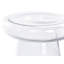 Moneer Glass Top Pedestal Side Table Set-1680753545
