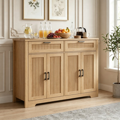 Tahara 47.2" Wide 2-Drawer Sideboard with Adjustable Shelf