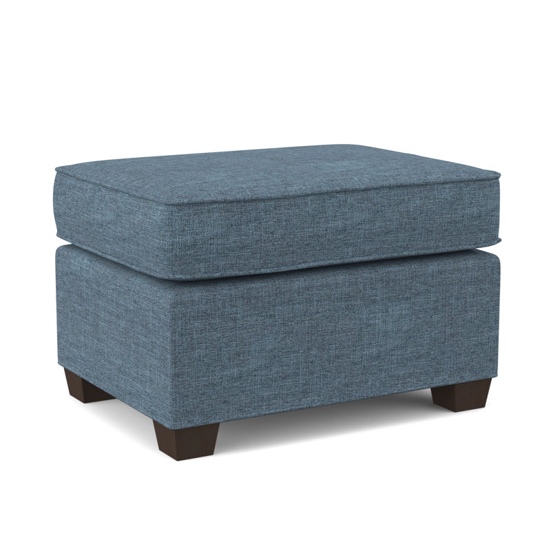 Finn 26" Wide Rectangle Standard Ottoman, Cafelle, Archetype Anchor