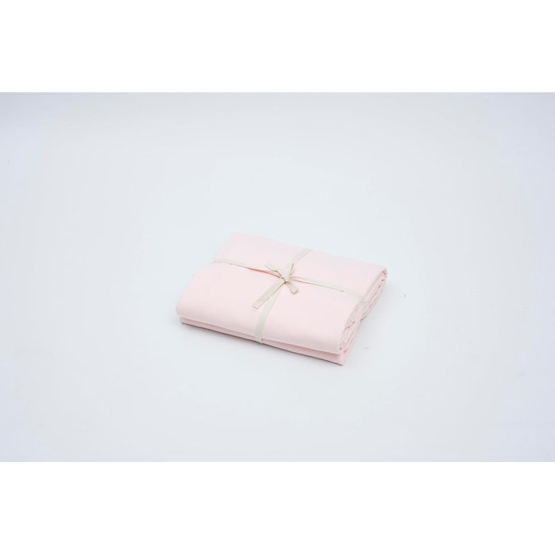 100% Cotton Jersey Knit Flat Sheet, Pink, Queen Flat Sheet