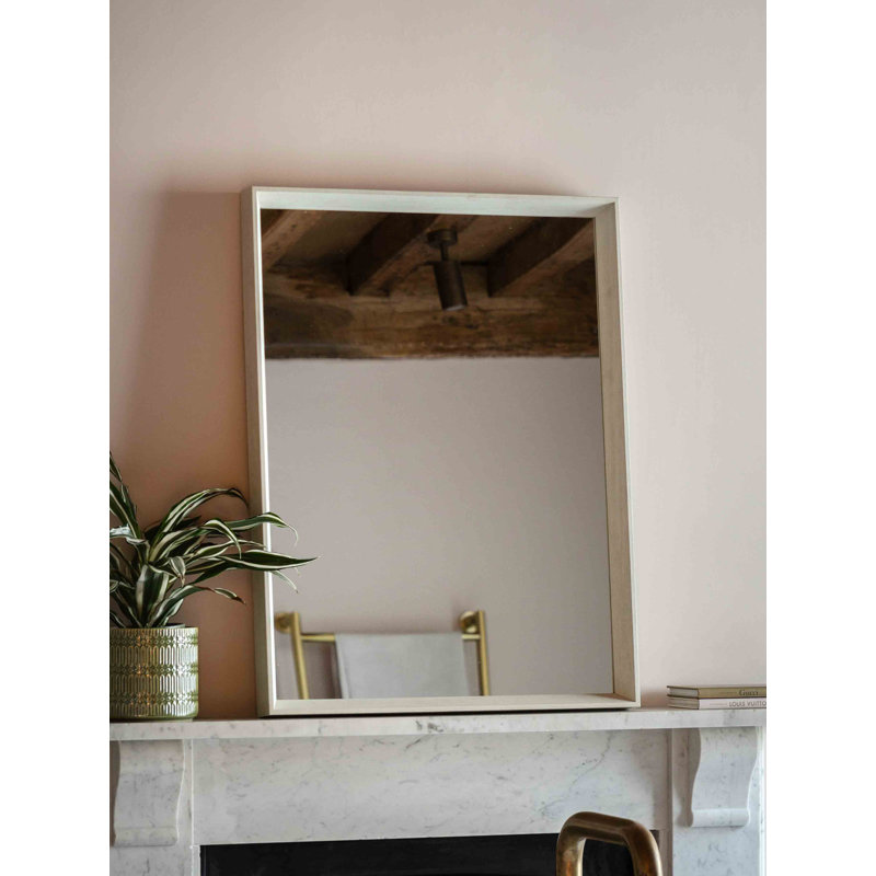 Rectangle Mirror, White