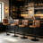 4-Piece Penacook Swivel Adjustable Height Upholstered Bar Stool -414252707