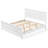 Havencrest Farmhouse Solid Wood Platform Bed With Sleek Headboard-117335903
