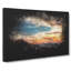 Sunset in Utah Paint Splash - Wrapped Canvas-61879522