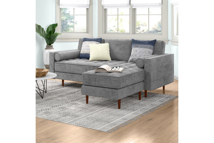 Lark 84" Wide Reversible Sofa & Chaise
