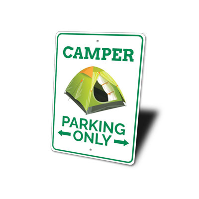 Enseigne de camping-car