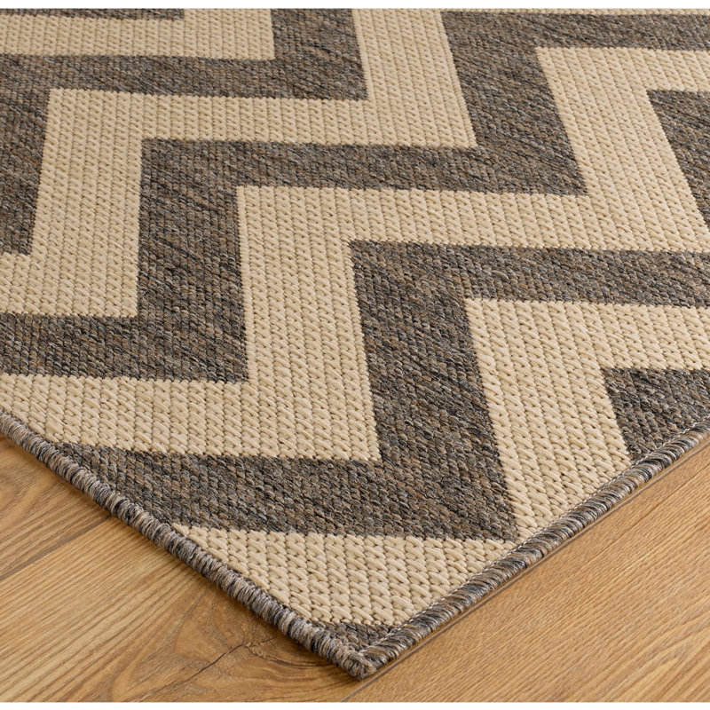 Hinderikus Machine Woven Grey Indoor Rug, Rectangle 60 x 110cm