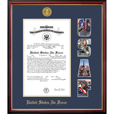 Air Force Certificate Petite Picture Frame