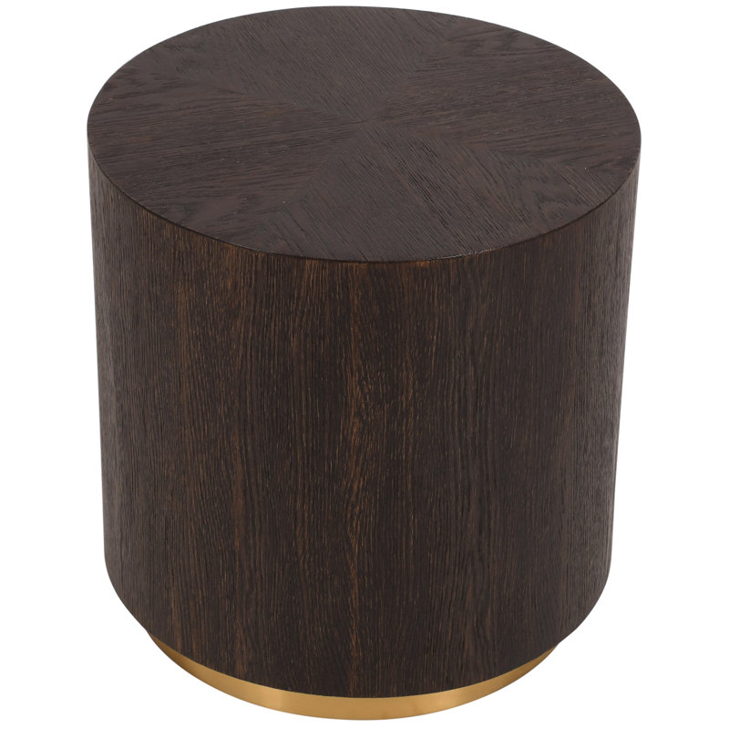 Bernard Solid Wood Top End Table