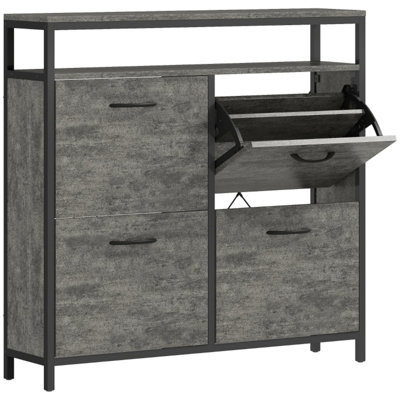 20 Pair Flip Down Shoe Storage