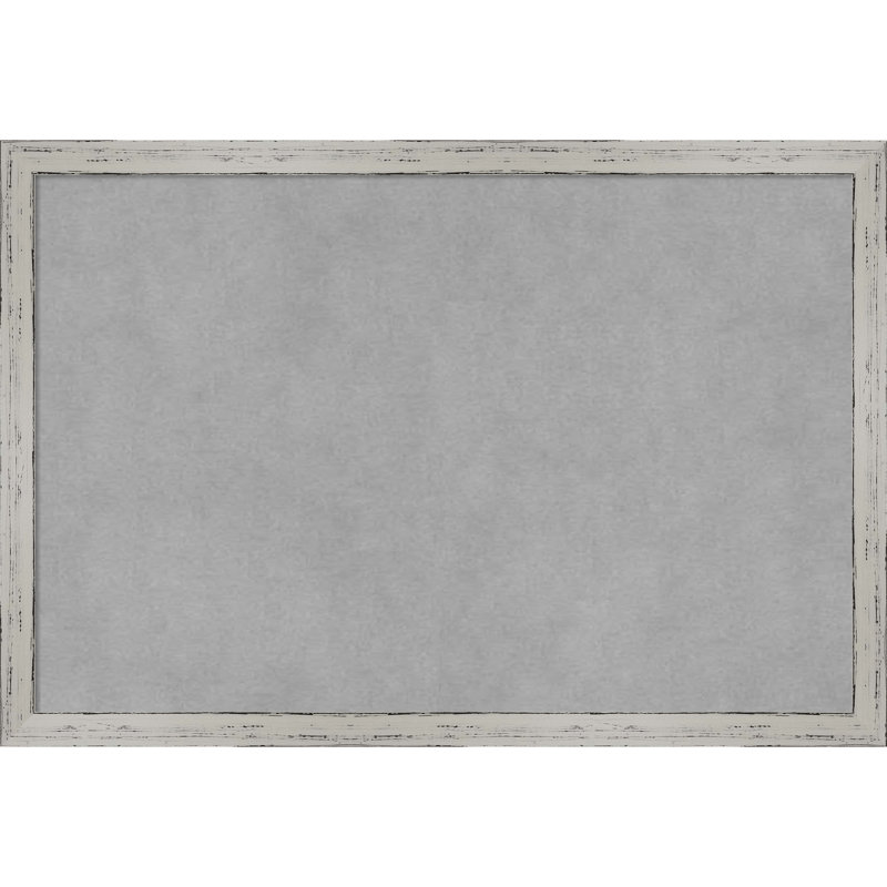 Tableau magnétique magnétique en métal, 13" H x 19" W x 1" D