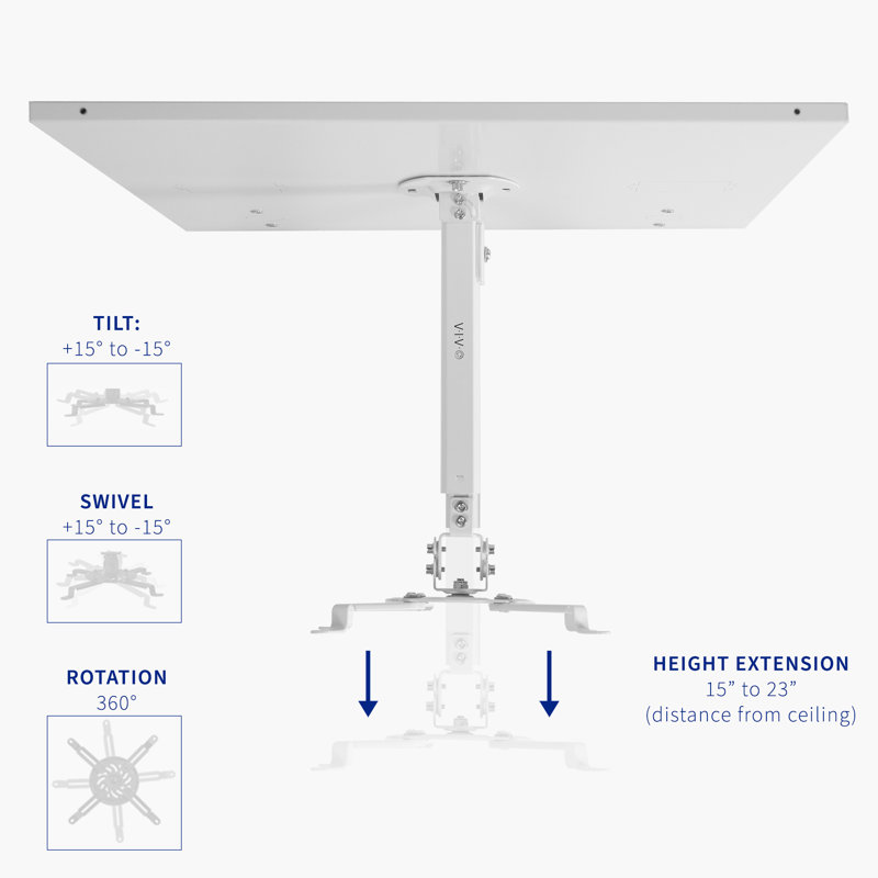 Vivo Single Screen Ceiling Mount