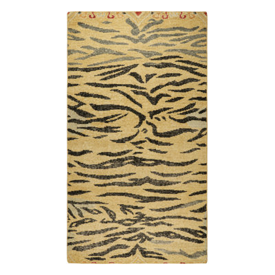 Distressed Homage Geometric Area Rug