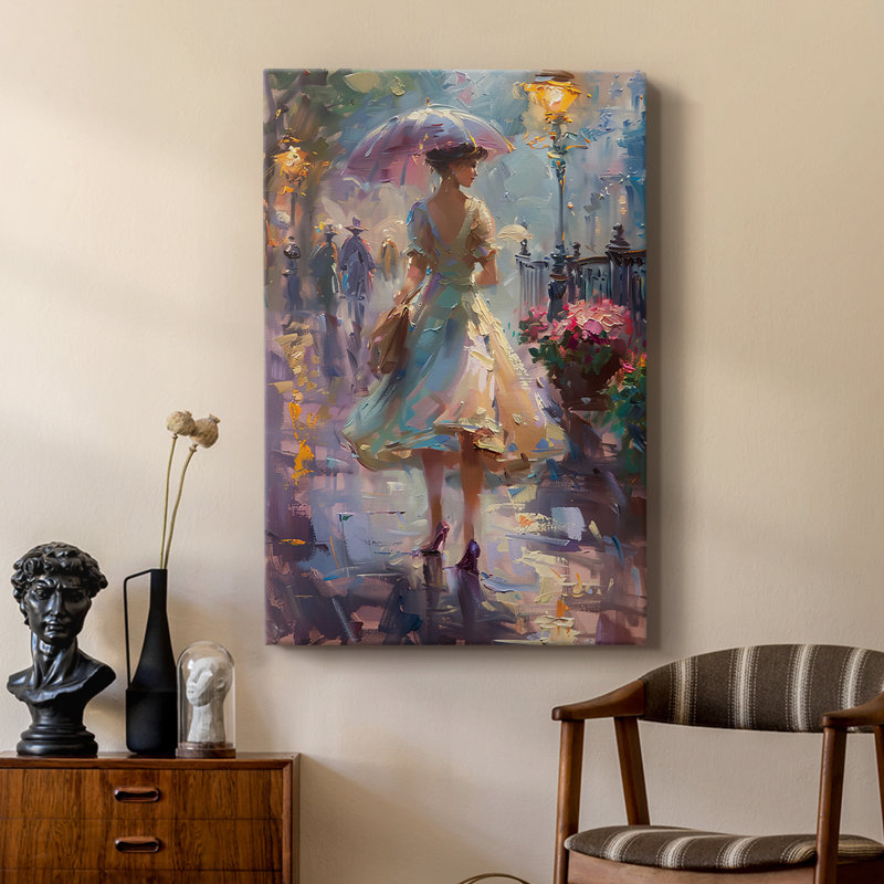 WOMEN Series DCCDXLVII - Toile tendue avec châssis Premium - prête à être accrochée